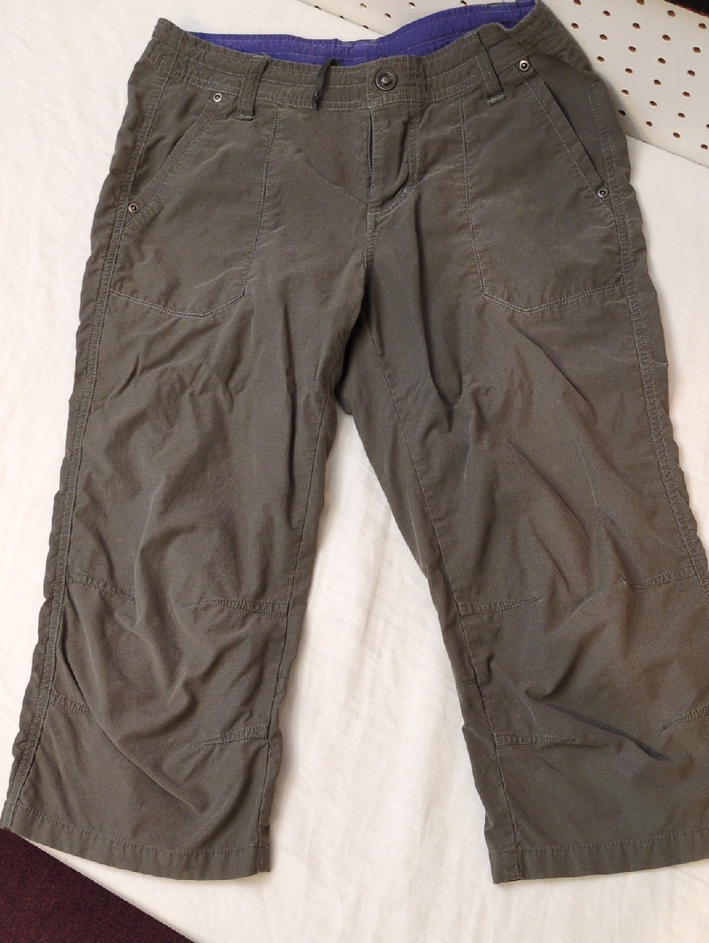 Kuhl Kendra Capri Pants Gray Size 8